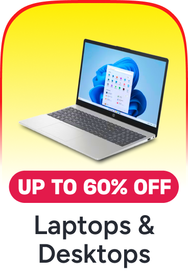 laptops and desktops