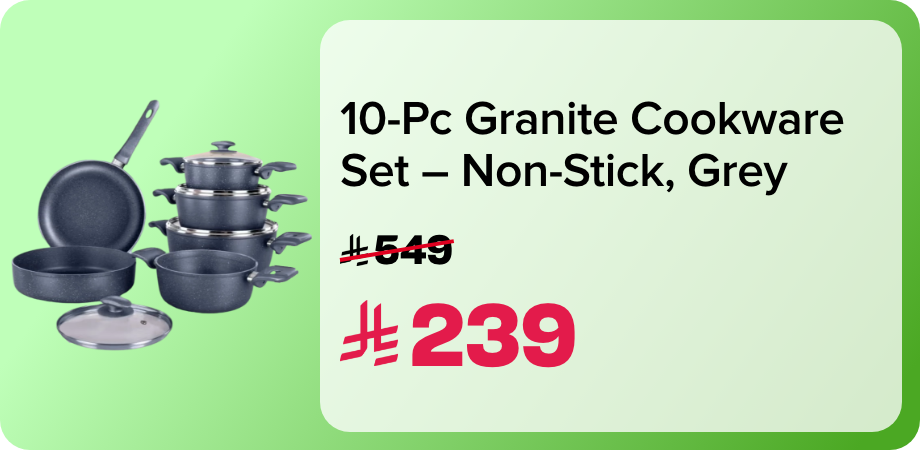/granite-coated-pots-and-pans-cookware-set-with-non-stick-surfaces-bakelite-handles-pyrex-lids-pfoa-free-titanium-10-piece-set-gray/ZB1E2A3F62A945074D8BDZ/p/?o=zb1e2a3f62a945074d8bdz-1&shareId=a1c3abec-59a2-434e-935e-3283defa679f