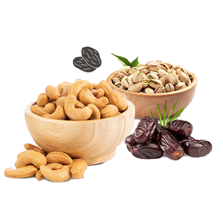 Dried Fruits, Nuts & Seeds