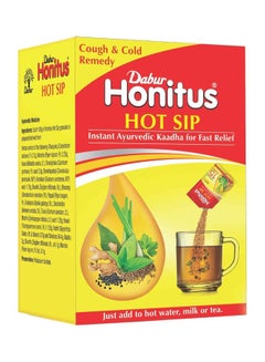Dabur Honitus Hot Sip Sachets, 10 Pcs
