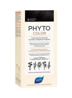Phyto Color, 3 Dark Brown