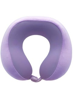 Top1 Collection Memory Foam Neck Pillow Purple