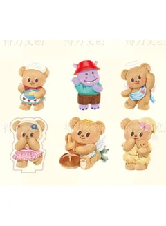 Butterbear Collection Acrylic Wobbling Figure Surprise Box