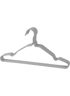 Miniso Anti-Slip Wire Adult Hangers, Gray