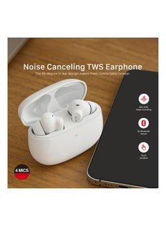 Isafe S19 Noise Canceling Tws Earphone White