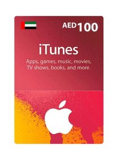 Apple iTunes Gift Card AED 100, UAE