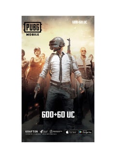 PUBG Mobile 600 + 60 UC, Global
