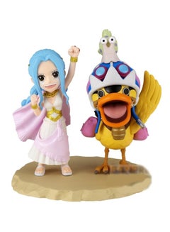 Banpresto One Piece World Collectable Log Nefeltari Vivi & Karoo Statue