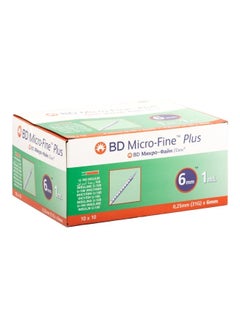 Bd Microfine Plus Insulin Syringe, 100 Pcs