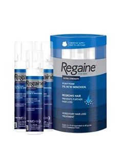 Regaine Extra Strength 5% Minoxidil Hair Loss Treatment For Men, 3 Pcs