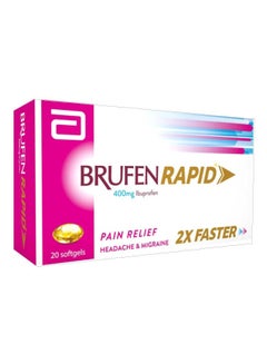 Brufen Rapid 400mg Softgels