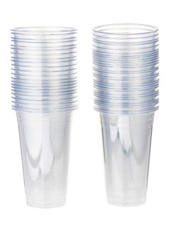SNH Packing Clear Juice Cup, 50 Pcs