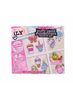 Wecool Ily Diy Puffy Paint Suncatchers Window Art Craft Kit