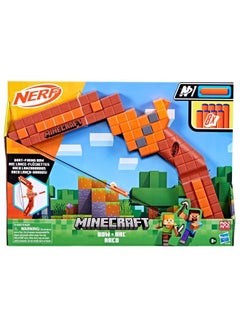Nerf Minecraft Bow Dart Blaster With 8 Darts