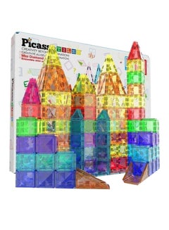 PicassoTiles Mini Diamond Collection Travel Size Magnetic Building Block Set