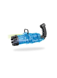Little Story 8 Holes Bubble Machine Kids Gun - Blue