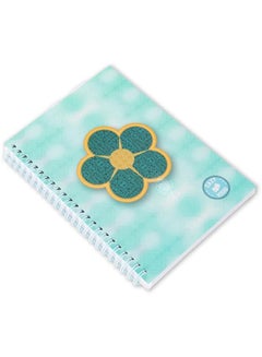 Eazy Kids Spiral Diary, Daisy Flower Green