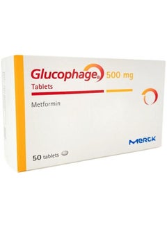 Glucophage 500 Metformin 500mg Tablets 50s