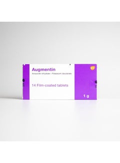 Augmentin Amoxicillin Clavulanic 1G Tablets 14s