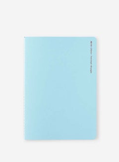 Typo A5 Stitch Notebook, Blue Skies