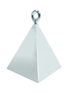 Qualatex Weights Pyramid Balloon, Silver