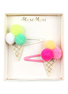 Meri Meri Pom Pom Ice Cream Hair Clips