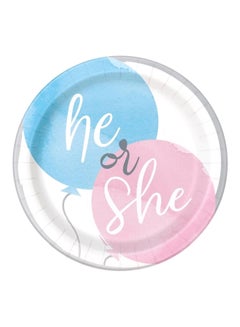 Unique Gender Reveal Party Plate