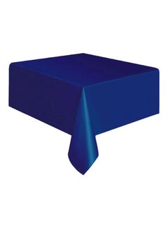 Unique Navy Blue Plastic Table Cover