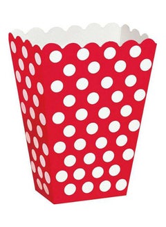 Unique Ruby Red Dot Treat Boxes