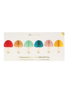 Meri Meri Mushroom Hanging Decoration Tags