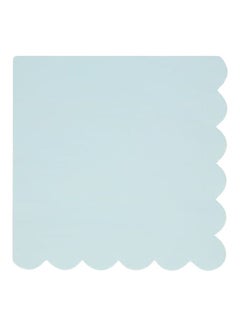 Meri Meri Large Napkins, Summer Sky Blue
