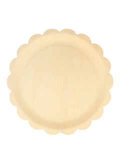 Meri Meri Large Wooden Scalloped Plates