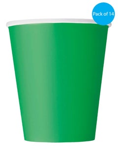 Unique Midnight Black Cups, Pack Of 14