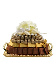 Gifting Chocolate Rectangle Tray, 3