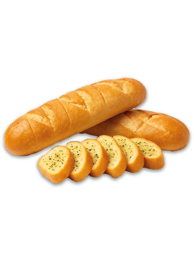 Modern Bakery Garlic Slice Baguete Vegan