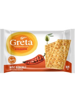 Greta Crackers With Roasted Pepper Turkey