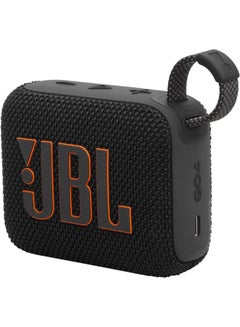 JBL Go 4 Portable Bluetooth Speaker, Black