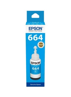 Epson Cyan Ink Bottle - Ink Cartridge -T6642 0123