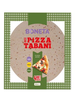 Boneta Tabani Pizza Base, 4 Pcs