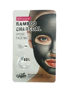 Mondsub Bamboo Charcoal Hydrgl Face Mask 1 Sheet