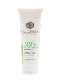 Millcreek Creek Botanicals 99% Aloe Vera Soothing After Sun Gel For Dry & Irritated Skin