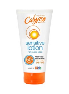 Calypso Kids Water Resistant Face & Body Sunscreen Lotion Spf50+