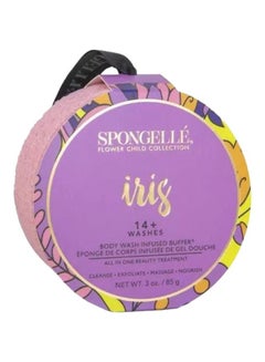 Spongelle Flower Child Poppy Body Buffer