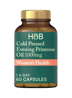 Holland & Barrett Cold Pressed Evening Primrose Oil 1000mg Capsule