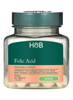 Holland & Barrett Folic Acid 400UG Tablets