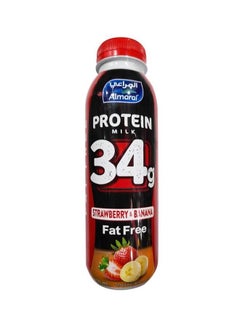 Almarai Protein Milk Strawb Banana 400Ml