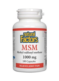 Natural Factors Msm - 180 Capsules