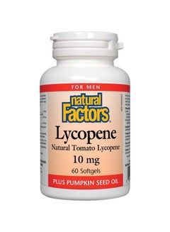 Natural Factors Natural Tomato Lycopene - 60 Softgels