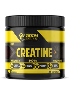 Body Builder Creatine 5000mg Powder Supplement, Unflavored