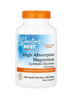 Doctor'S Best High Absorption Magnesium Dietary Supplement Tablets